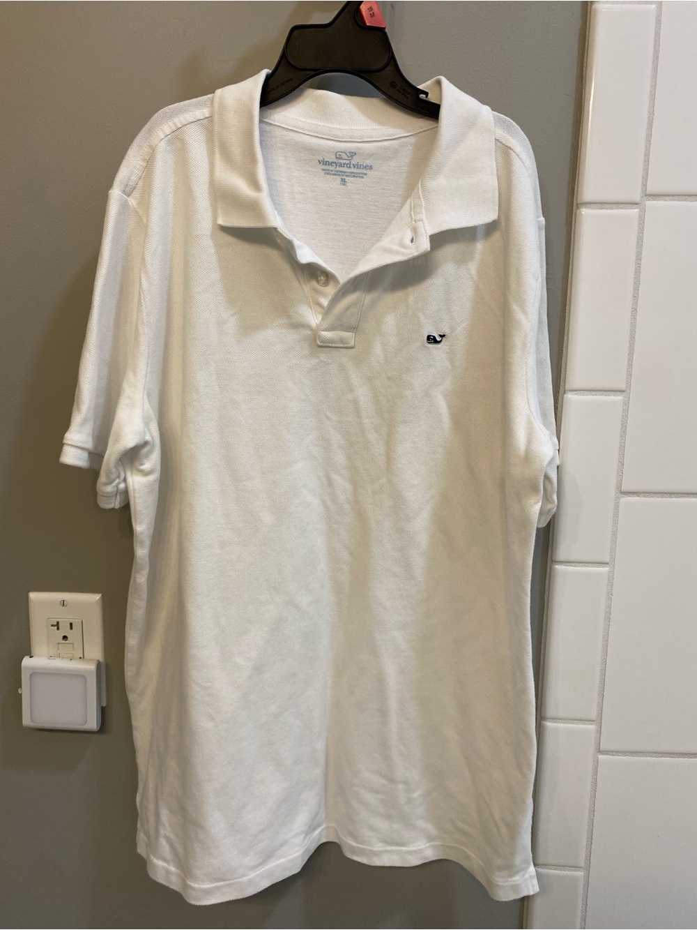 Vineyard Vines Boys White Polo / Size XL (18) / VGUC